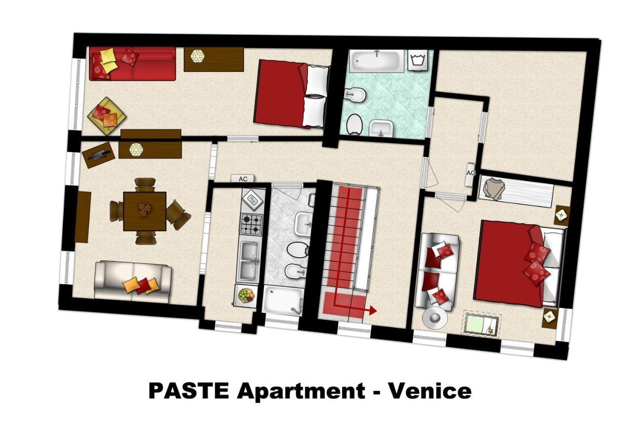 Casamisa Paste Lägenhet Venedig Exteriör bild